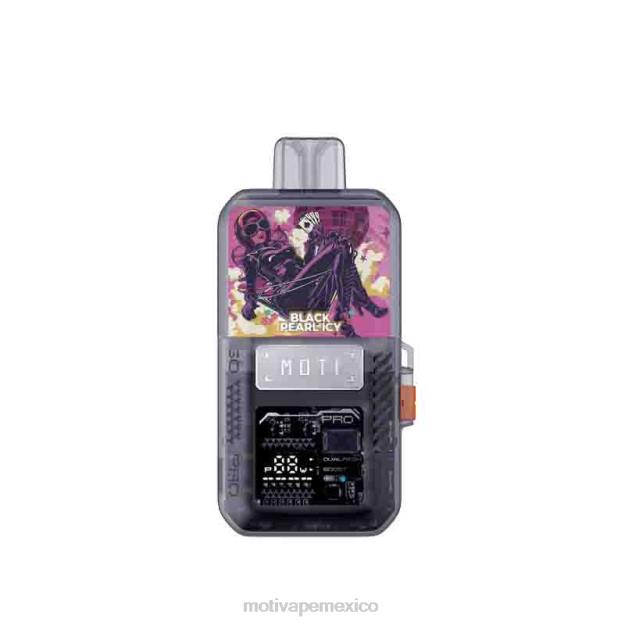 MOTI Go Pro dispositivo+pod desechable perla negra helada V02Z86 MOTI Vape Precio