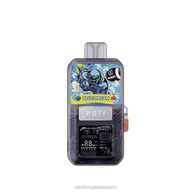 MOTI Go Pro dispositivo+pod desechable sueño azul V02Z82 MOTI Vape Mexico City