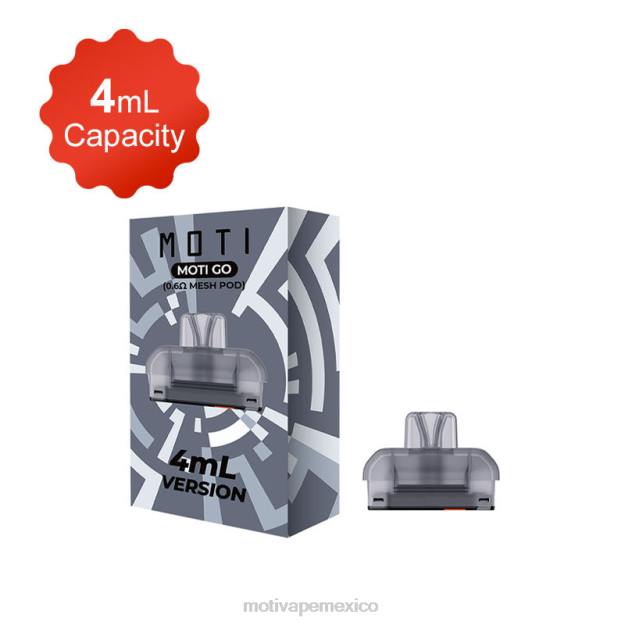 MOTI Go Pro vainas recargables (paquete de 2) V02Z120 MOTI Vape Recargable