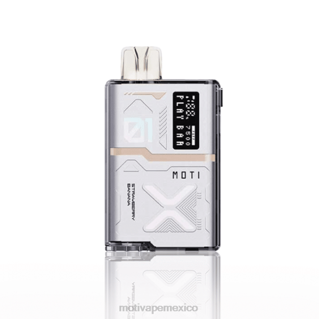 MOTI Play Bar 7500 vaporizadores desechables (5%, 7500 inhalaciones) Fresa plátano V02Z55 MOTI Piin Precio México