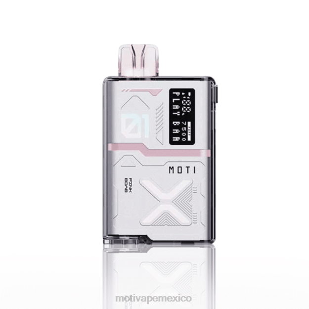 MOTI Play Bar 7500 vaporizadores desechables (5%, 7500 inhalaciones) bomba rosa V02Z58 MOTI Vape Desechable