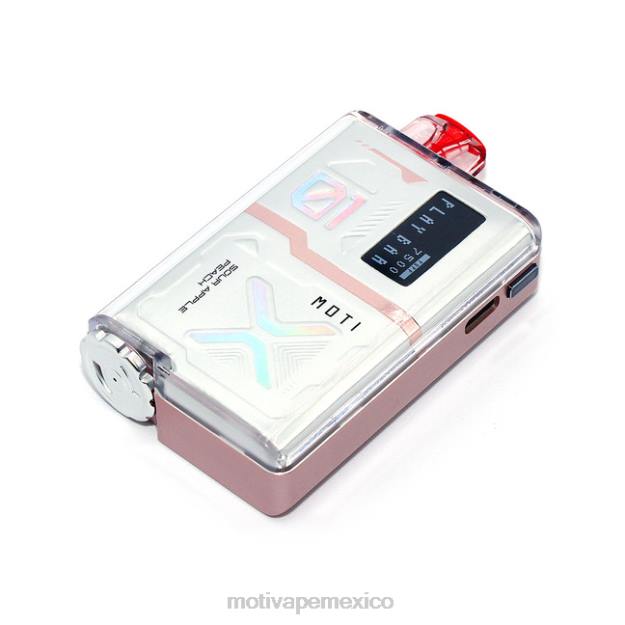 MOTI Play Bar 7500 vaporizadores desechables (5%, 7500 inhalaciones) melocotón de manzana agria V02Z56 MOTI Vape Precio