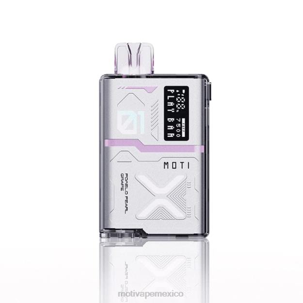 MOTI Play Bar 7500 vaporizadores desechables (5%, 7500 inhalaciones) melocotón de manzana agria V02Z56 MOTI Vape Precio