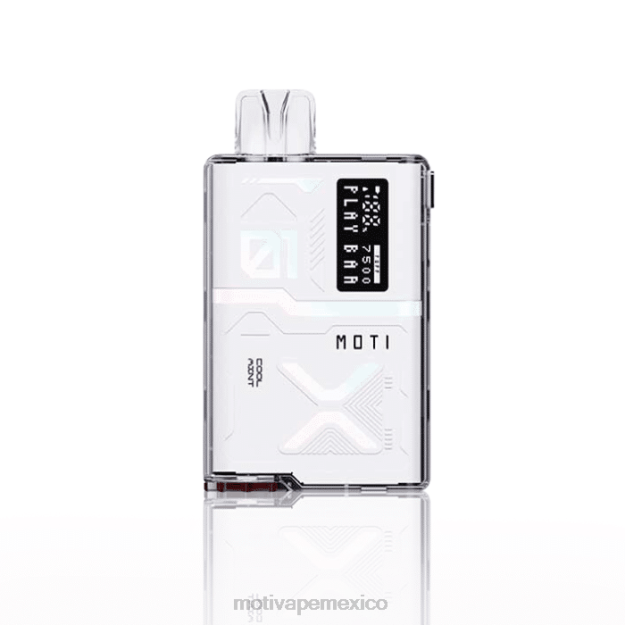 MOTI Play Bar 7500 vaporizadores desechables (5%, 7500 inhalaciones) menta fresca V02Z60 MOTI Vape Recargable