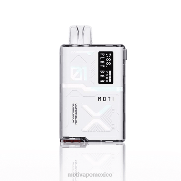 MOTI Play Bar 7500 vaporizadores desechables (5%, 7500 inhalaciones) menta fresca V02Z60 MOTI Vape Recargable