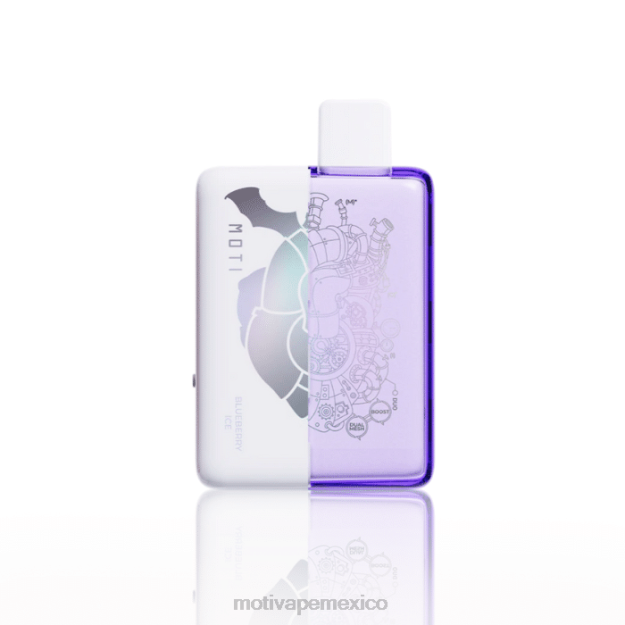 MOTI Duo 9000 vaporizadores desechables (5%, 9000 inhalaciones) hielo de arándanos V02Z68 MOTI Vape Desechable