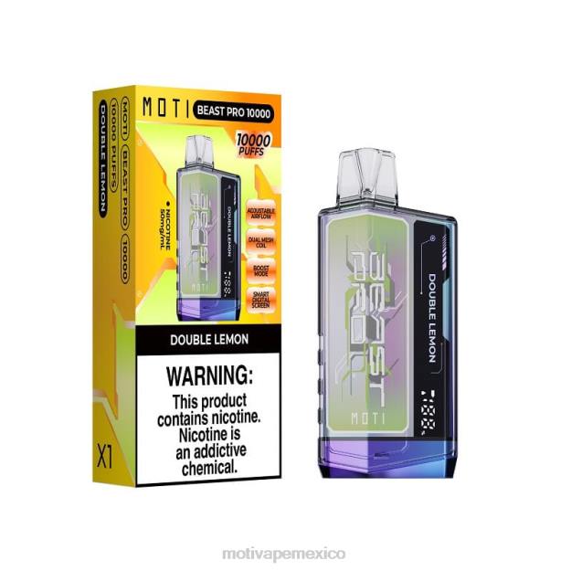 MOTI Beast Pro vaporizador desechable (5%, 10000 inhalaciones) hielo de uva V02Z45 MOTI Piin Precio México