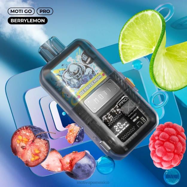 MOTI Go Pro vaporizador desechable (5%, 12000 inhalaciones) diésel de fresa V02Z21 MOTI Vape México