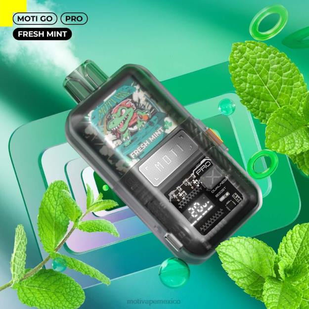 MOTI Go Pro vaporizador desechable (5%, 12000 inhalaciones) sandia menta V02Z25 MOTI Piin Precio México