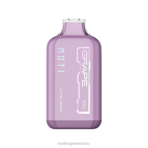 MOTI Ultra vaporizador desechable (5%, 6000 inhalaciones) uva V02Z30 MOTI Vape Recargable