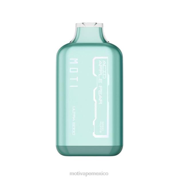 MOTI Ultra vaporizador desechable (5%, 6000 inhalaciones) uva V02Z30 MOTI Vape Recargable